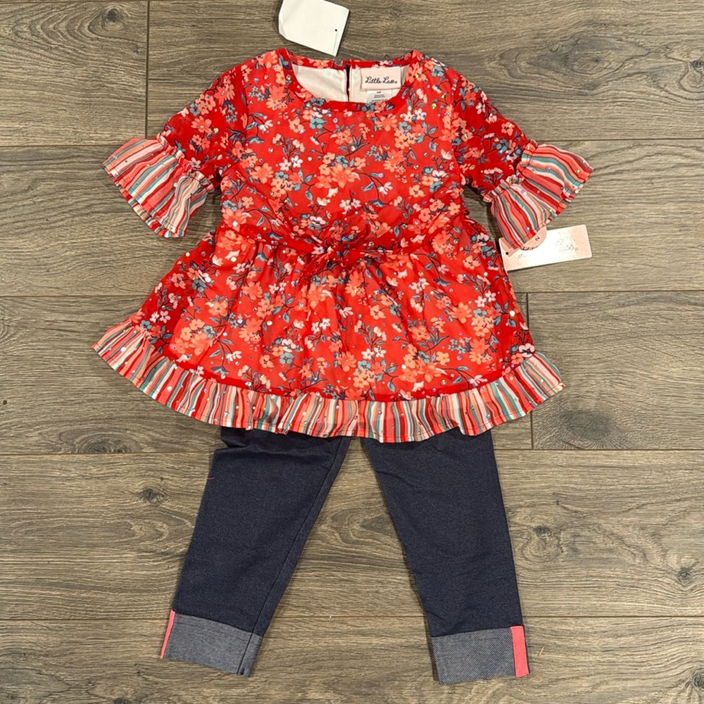 Little Lass size 24mo 2 piece set
